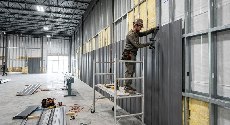 Metal Paneling Installation in Boston, MA
