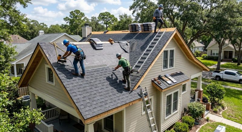 Asphalt Shingle Roof Installation in Nashua, NH