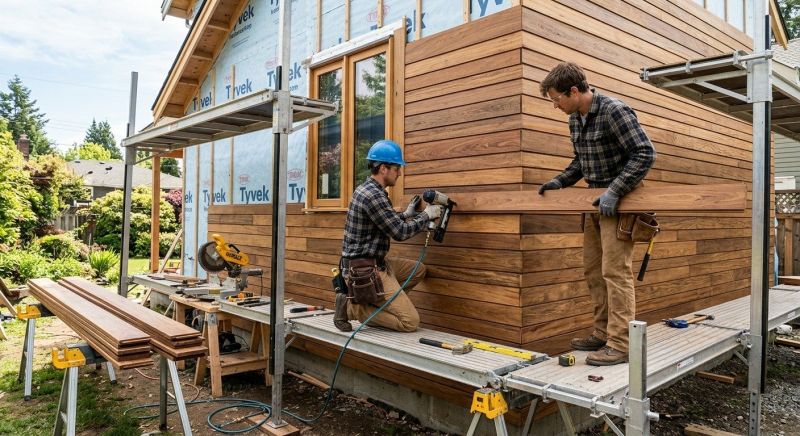 Barn Wood Siding Installation in Boston, MA