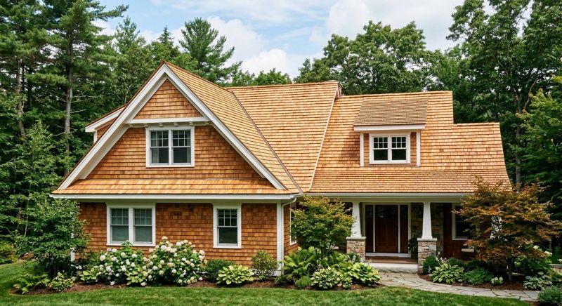 Cedar Roof Installation in Fredericksburg, VA