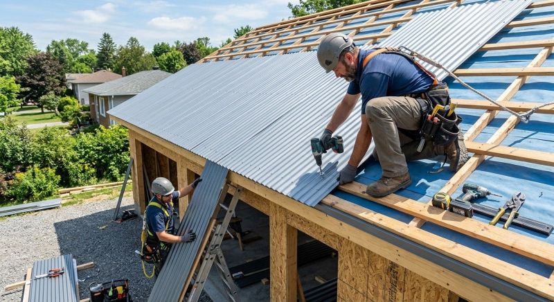 Metal Roof Installation in Fredericksburg, VA