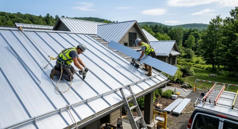 Tin Roof Installation in Fredericksburg, VA